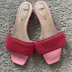 Fendi sandals size 36,5